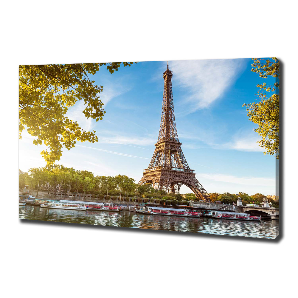 Canvas wall art Eiffel Paris tower