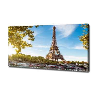 Canvas wall art Eiffel Paris tower