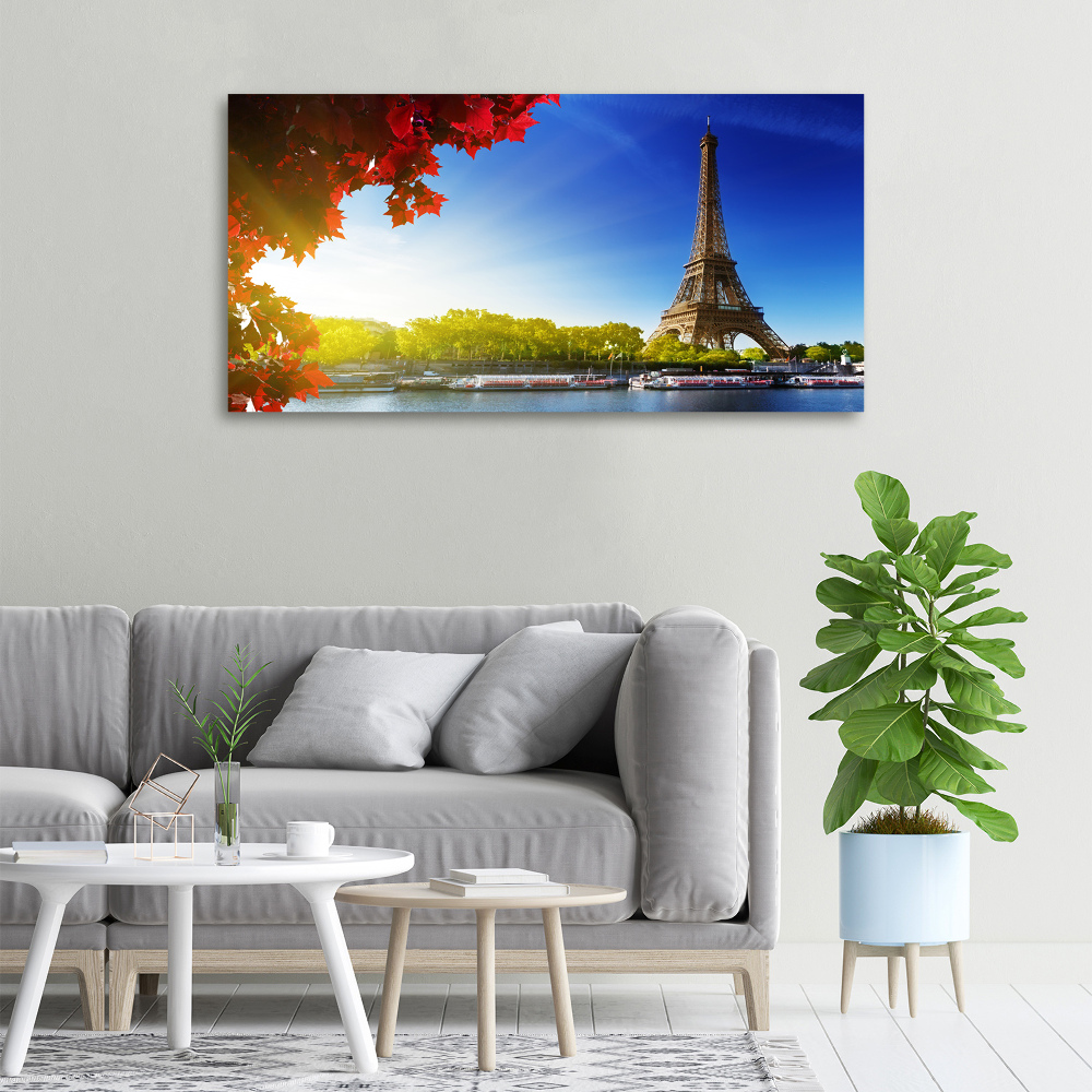 Canvas wall art Eiffel Paris tower