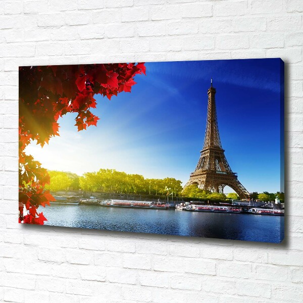 Canvas wall art Eiffel Paris tower