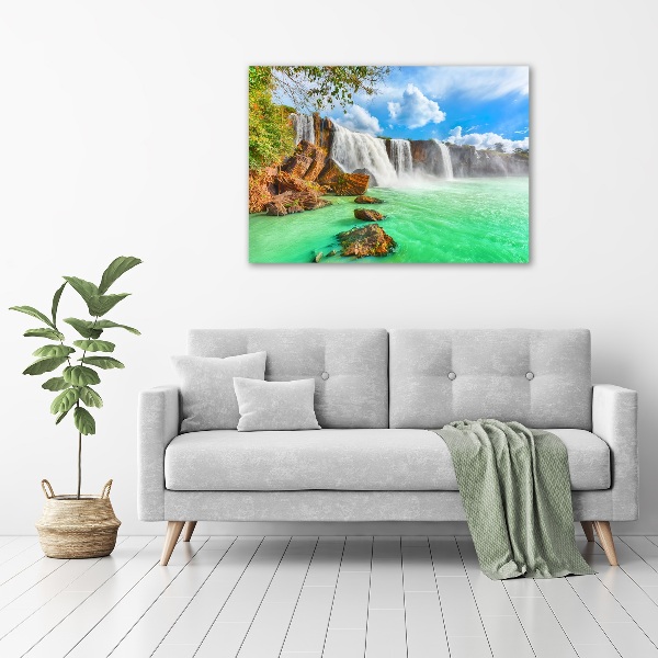 Canvas wall art Cascade