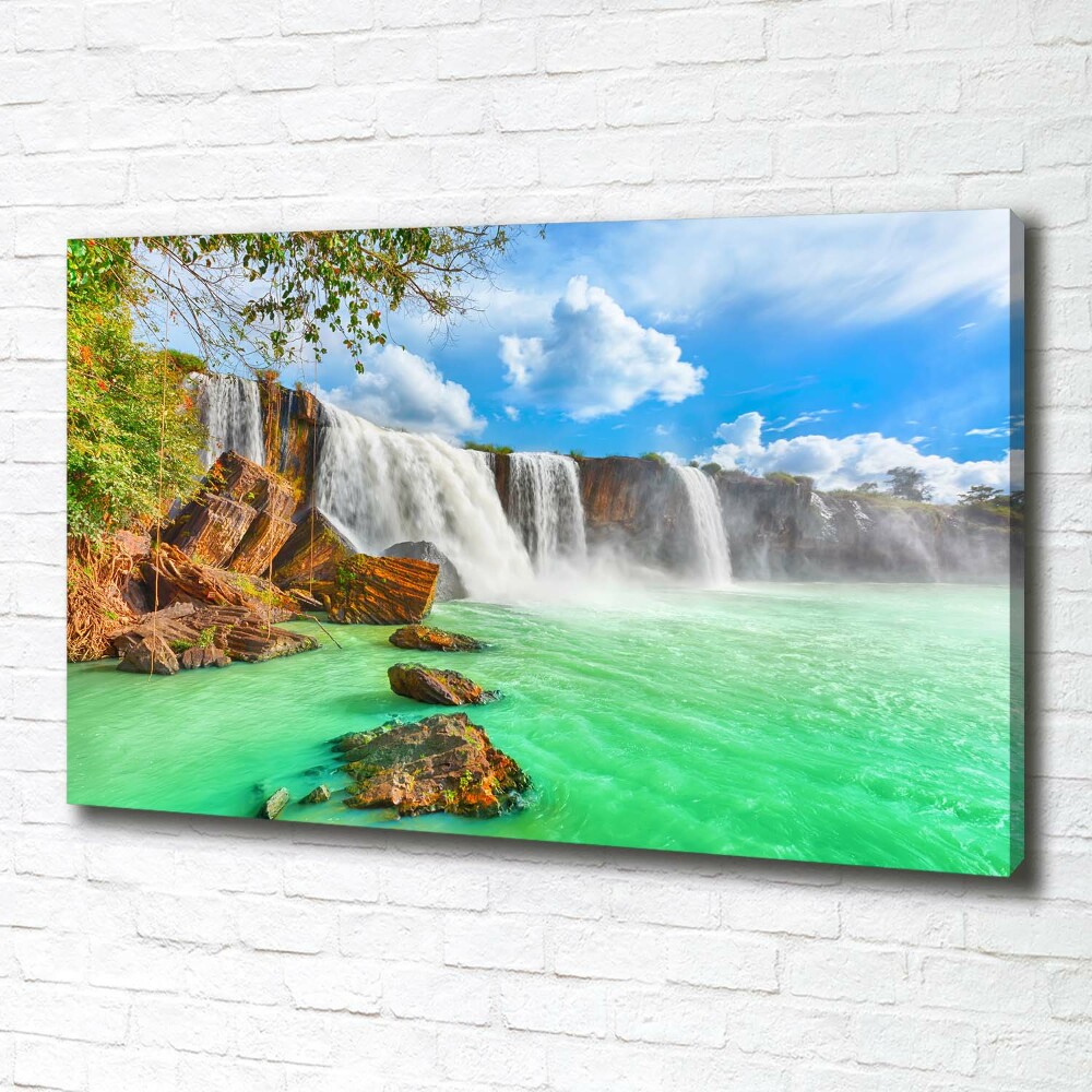 Canvas wall art Cascade