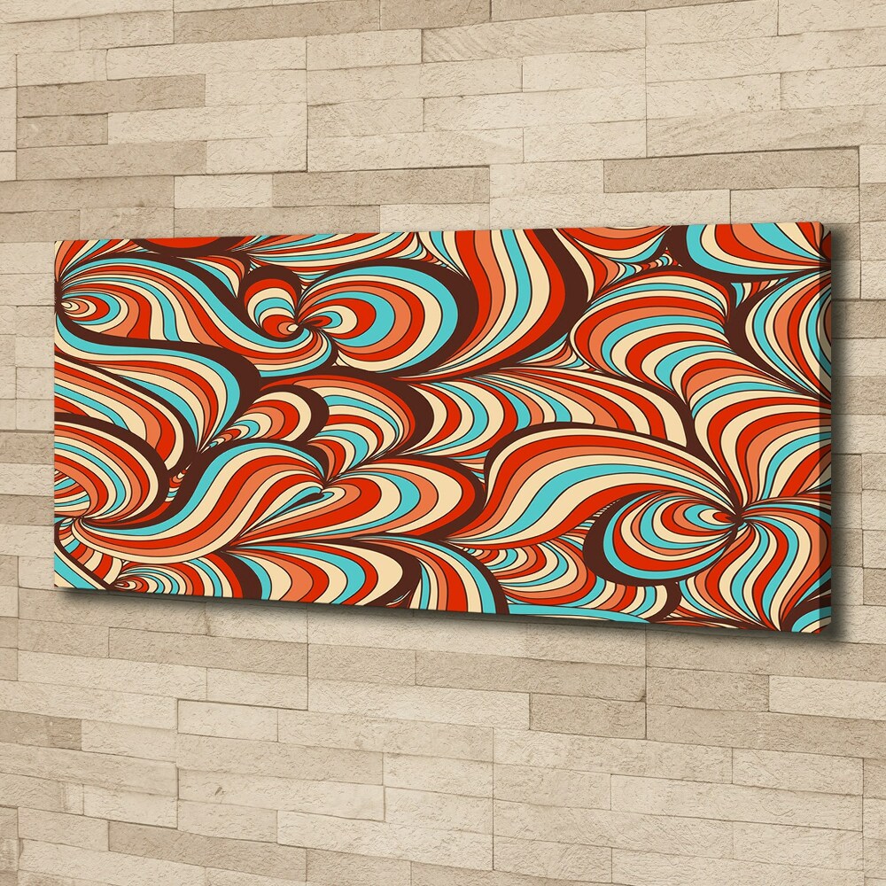 Canvas wall art Rotating pattern