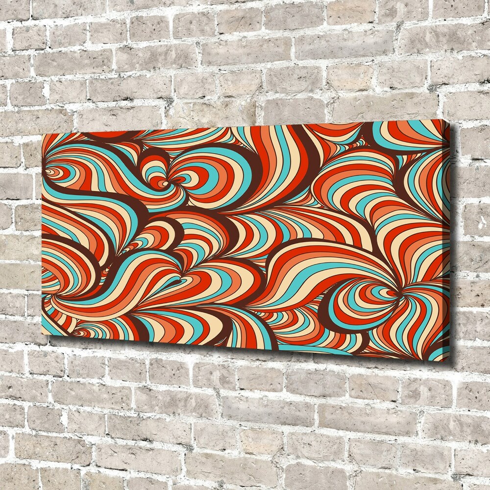 Canvas wall art Rotating pattern