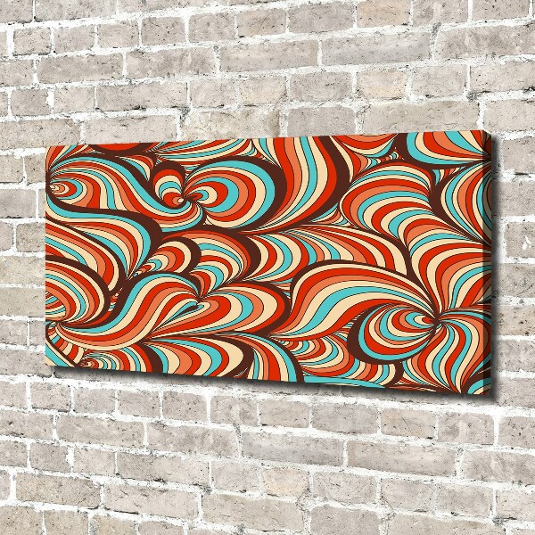 Canvas wall art Rotating pattern