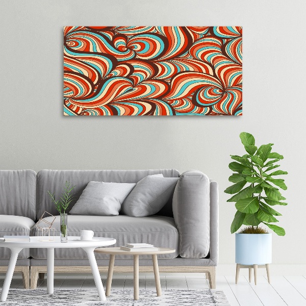 Canvas wall art Rotating pattern