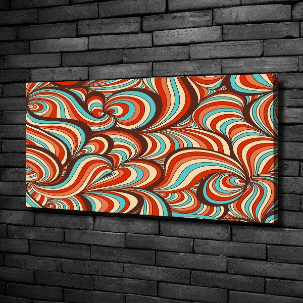 Canvas wall art Rotating pattern