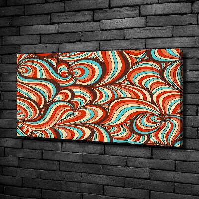 Canvas wall art Rotating pattern