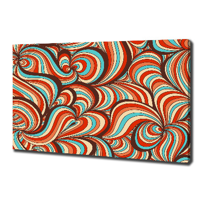 Canvas wall art Rotating pattern