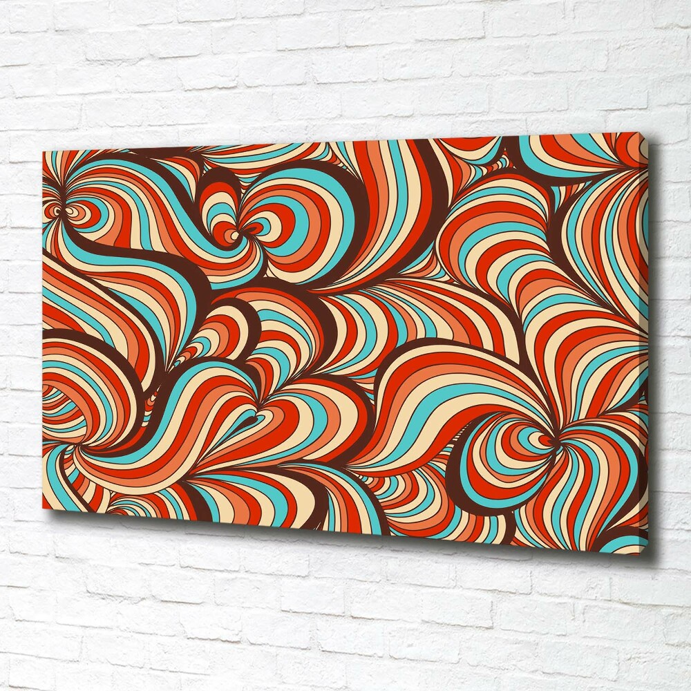 Canvas wall art Rotating pattern