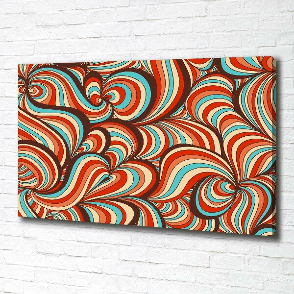 Canvas wall art Rotating pattern