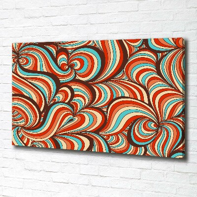 Canvas wall art Rotating pattern