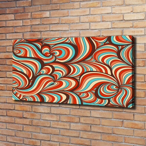 Canvas wall art Rotating pattern