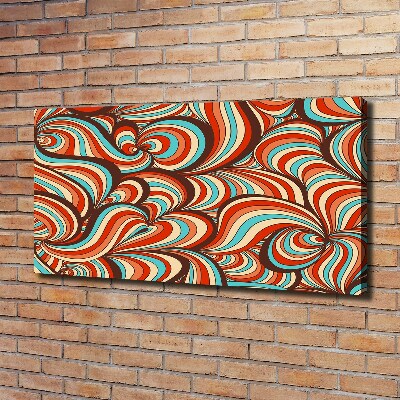 Canvas wall art Rotating pattern