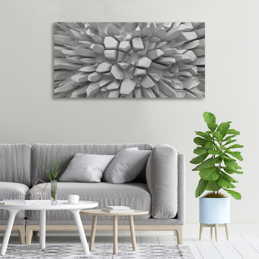 Canvas wall art 3D abstraction