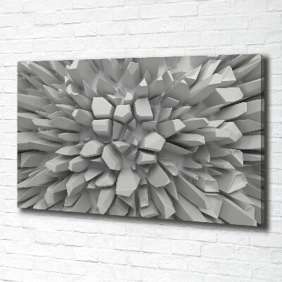 Canvas wall art 3D abstraction