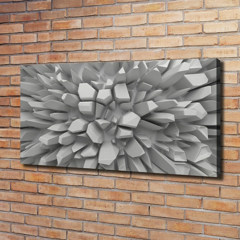 Canvas wall art 3D abstraction