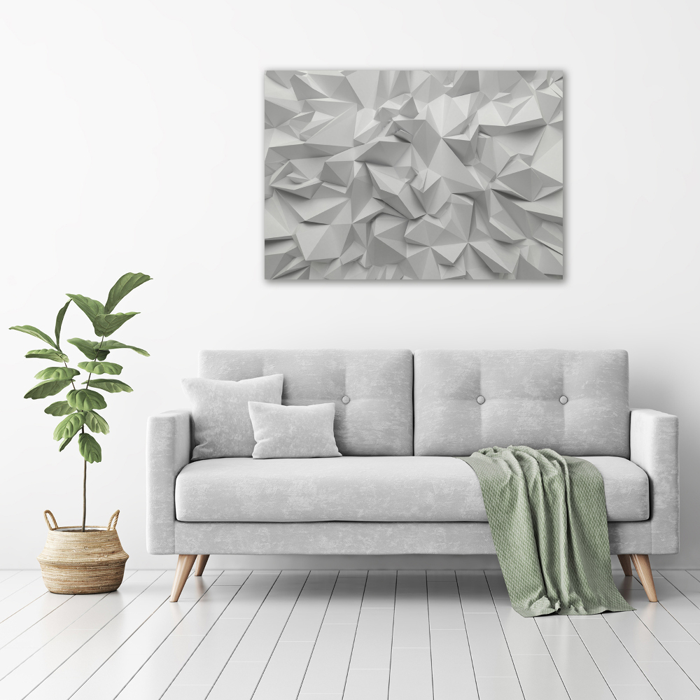 Canvas wall art 3D abstraction