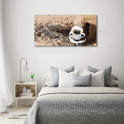 Canvas wall art Coffee and coffee beans