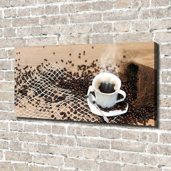 Canvas wall art Coffee and coffee beans