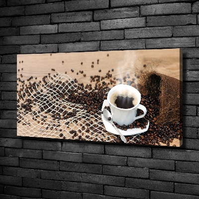 Canvas wall art Coffee and coffee beans