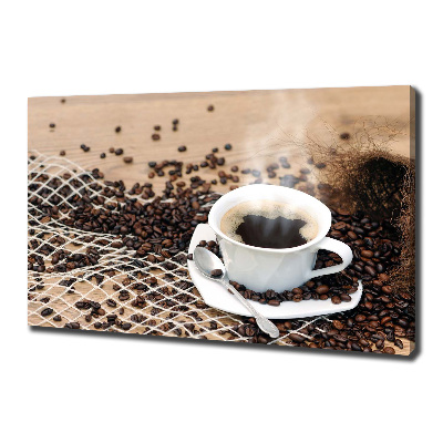 Canvas wall art Coffee and coffee beans