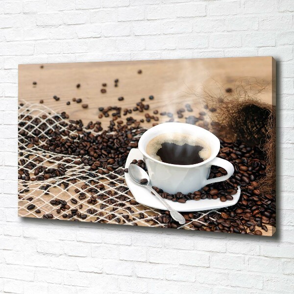 Canvas wall art Coffee and coffee beans