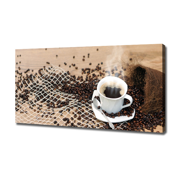 Canvas wall art Coffee and coffee beans