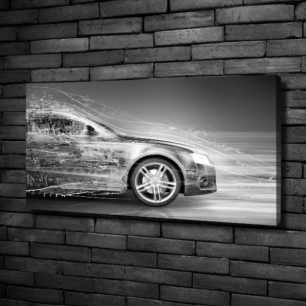 Canvas wall art Rushing