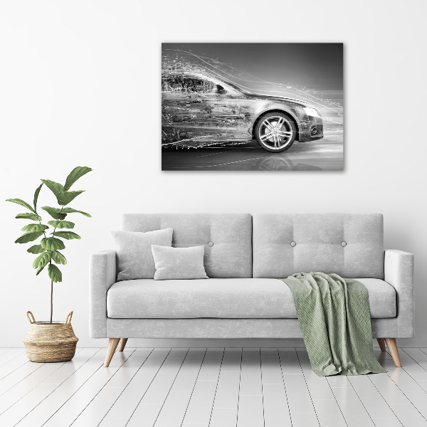 Canvas wall art Rushing