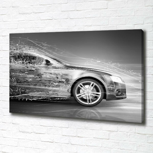 Canvas wall art Rushing