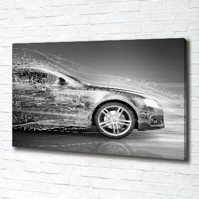 Canvas wall art Rushing