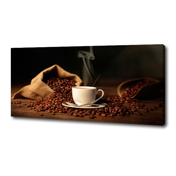 Canvas wall art Coffee in a cup