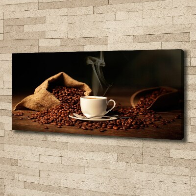 Canvas wall art Coffee in a cup