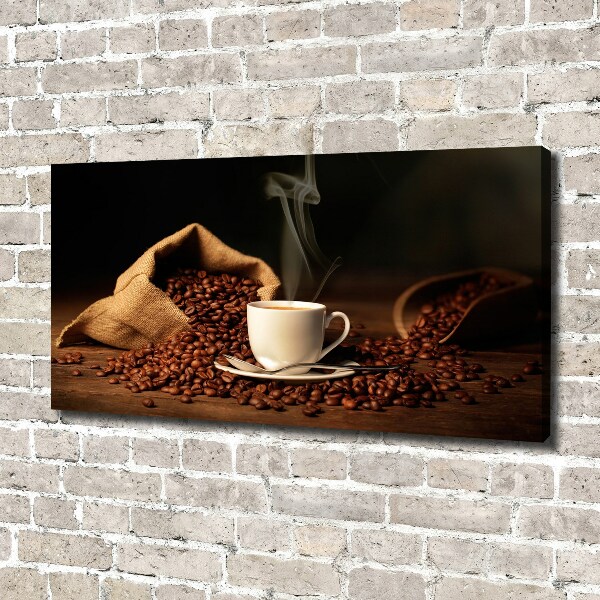 Canvas wall art Coffee in a cup