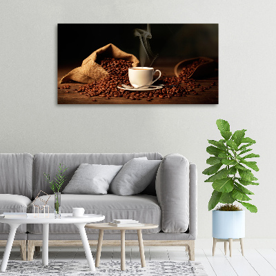 Canvas wall art Coffee in a cup