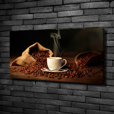 Canvas wall art Coffee in a cup