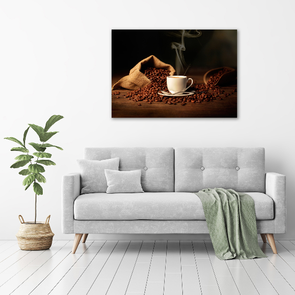 Canvas wall art Coffee in a cup