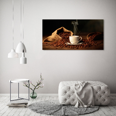 Canvas wall art Coffee in a cup