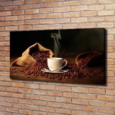 Canvas wall art Coffee in a cup