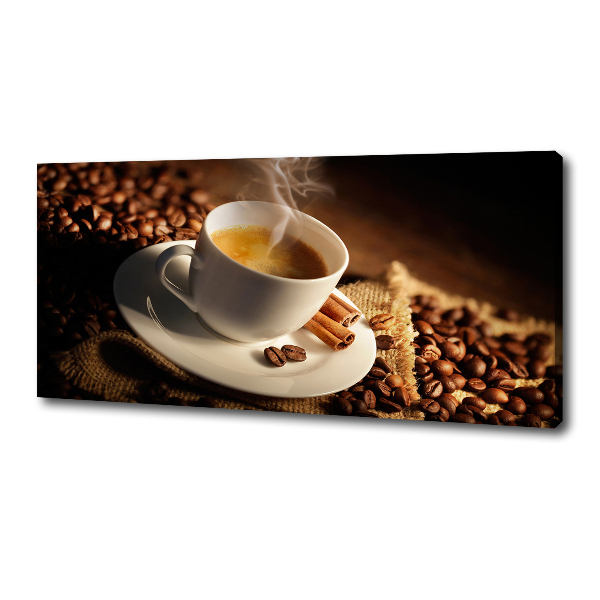 Canvas wall art Coffee in a cup