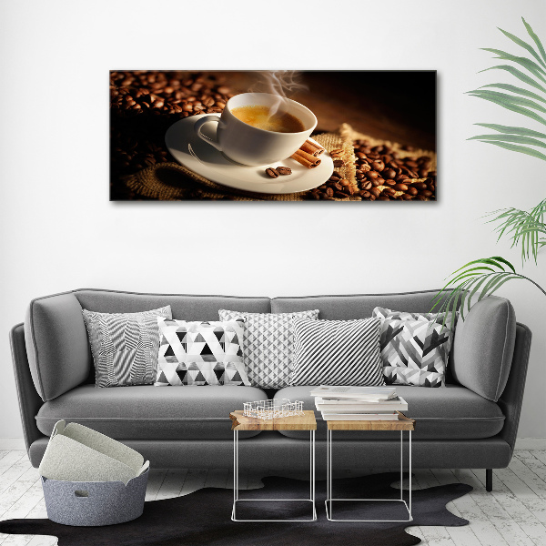 Canvas wall art Coffee in a cup