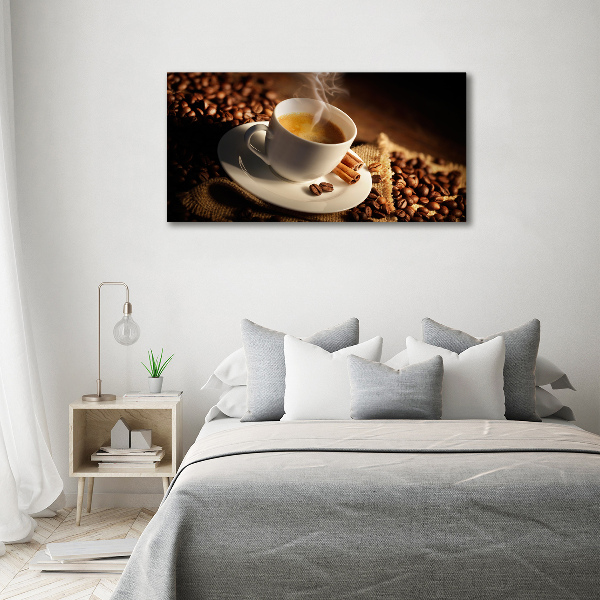 Canvas wall art Coffee in a cup