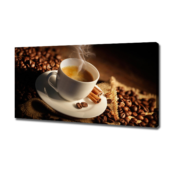 Canvas wall art Coffee in a cup