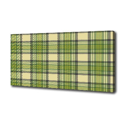 Canvas wall art Green grille