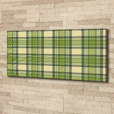 Canvas wall art Green grille