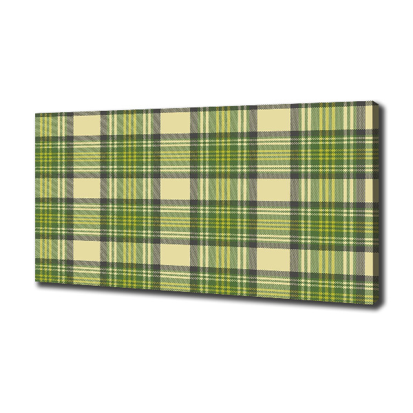 Canvas wall art Green grille