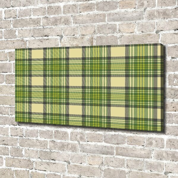 Canvas wall art Green grille