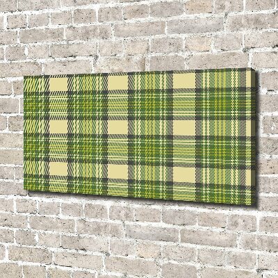 Canvas wall art Green grille