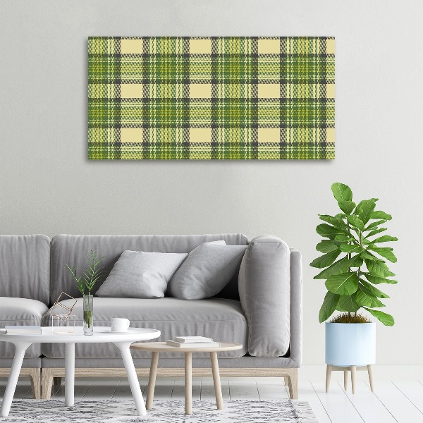 Canvas wall art Green grille